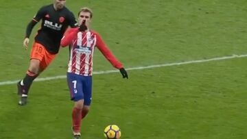 Tensión con Griezmann: mandó callar y se encaró con la grada