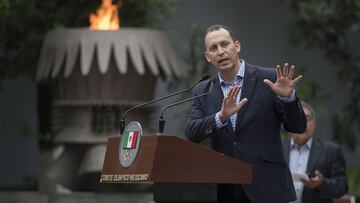 Horacio de la Vega durante un evento de la Conade en el 2021. Archivo.