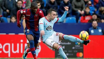 LaLiga investiga los supuestos insultos racistas de Aspas a Lerma