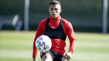 Darwin Machís durante un entrenamiento.