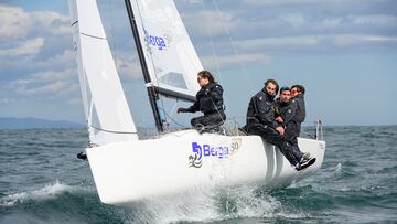 HangTen-Hnos. Berga, mejor barco del día en las Spring Series de J70