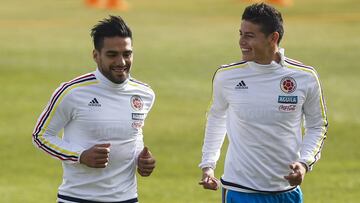 Falcao y James quieren ser los primeros en Francia y España