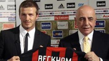 <b>EL FÚTBOL ANTES QUE EL DINERO.</b> Beckham ha antepuesto el fútbol al negocio y ha preferido seguir en Italia y retrasar su vuelta a Estados Unidos.