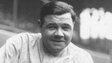 Babe Ruth, la leyenda de la MLB.