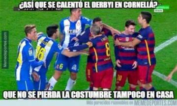 Los mejores memes de los incidentes del Barcelona-Espanyol de Copa