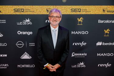 Jaume Serra, Director de la SER Catalunya,  posando en la alfombra roja de los Premios Ondas 2025.