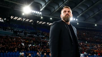 Daniele De Ross, entrenador de la Roma.