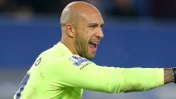 Tim Howard now into his tenth season with Everton