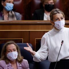 La COVID entra en Moncloa: Yolanda Díaz y Diana Morant, contagiadas