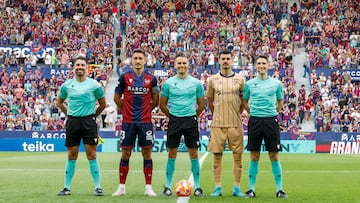 01/06/25 PARTIDO SEGUNDA DIVISION
LEVANTE UD - SD EIBAR
ARBITROS Y CAPITANES PABLO MARTINEZ MUÑIZ MUÑOZ