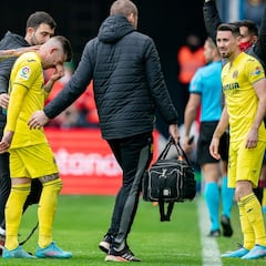 Pesimismo con Alberto Moreno en el Villarreal