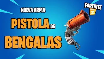 Pistola de bengalas en Fortnite temporada 3: así funciona, y cómo conseguirla