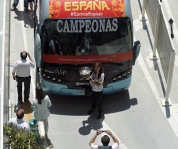 La celebración de las Campeonas de Europa