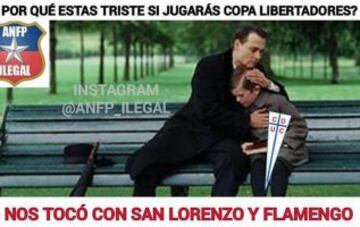 Los memes que se burlan del sorteo para los chilenos en la Libertadores