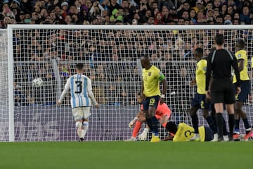 Messi's goal for Argentina against Ecuador.