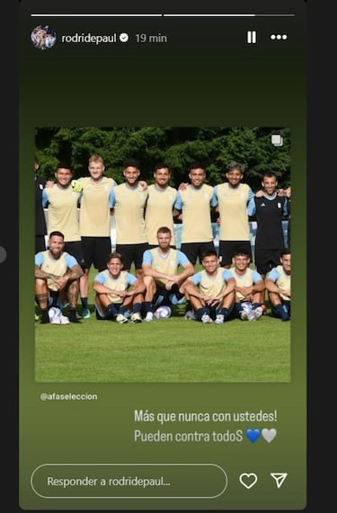 Messi, Rodrigo De Paul, Tagliafico se expresaron tras el escándalo en los Juegos Olímpicos