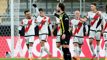 Álvaro, tras marcar el 0-1 al Hacken.