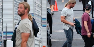 Thor Love and Thunder vuelve al rodaje: las nuevas fotos de Thor y Jane sugieren un flashback
