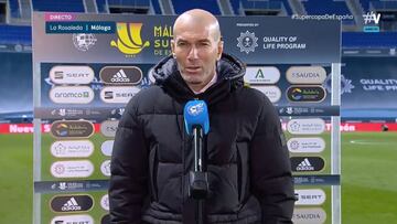 Zidane, a Vamos: "¿Qué quieres, que dejemos la temporada?"