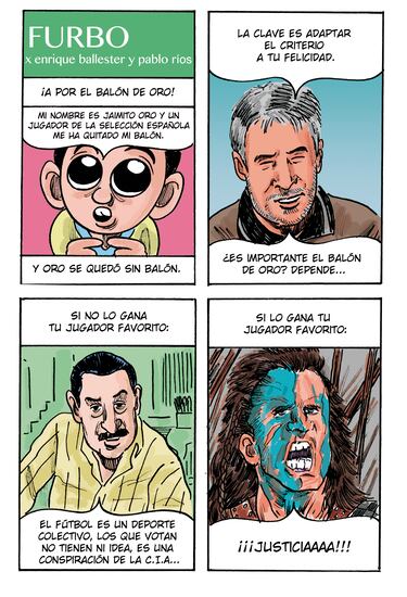 ‘Furbo’ y la justicia del Balón de Oro