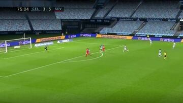 El gol del Papu que hace creer a todo el Sevilla que LaLiga es un sueño más que posible