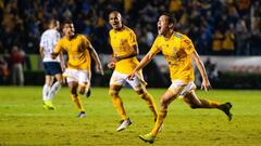 Tigres venció a Pumas en la ida de los cuartos de final de Liga MX
