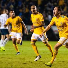 Tigres venció a Pumas en la ida de los cuartos de final de Liga MX
