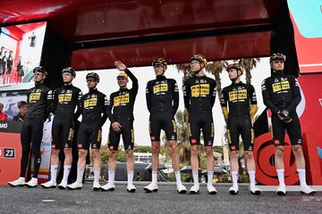 Presentación del equipo Jumbo-Visma al que pertenece Primoz Roglic, entre otros.