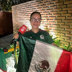 Ema Hernández, la solitaria aficionada que recibió a México en Bolivia