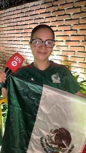 Ema Hernández, la solitaria aficionada que recibió a México en Bolivia
