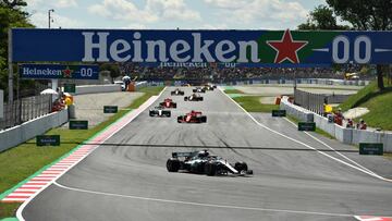 MONTMELO, SPAIN - MAY 13: Lewis Hamilton of Great Britain driving the (44) Mercedes AMG Petronas F1 Team Mercedes WO9 on track during the Spanish Formula One Grand Prix at Circuit de Catalunya on May 13, 2018 in Montmelo, Spain. (Photo by David Ramos/Getty Images)