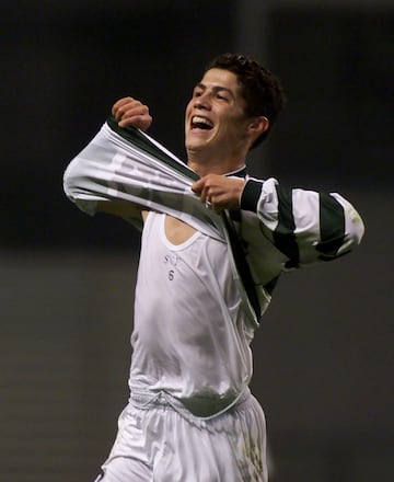 Así era Cristiano Ronaldo en sus comienzos con el Sporting de Lisboa