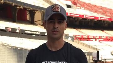 River recibió la visita del Pity Martínez en el entrenamiento