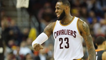 LeBron: "2017 est¨¢ siendo una mierda, necesitamos un p... base"