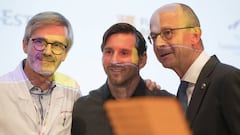 Messi: "I'm very happy to be able to help in the battle against cancer"