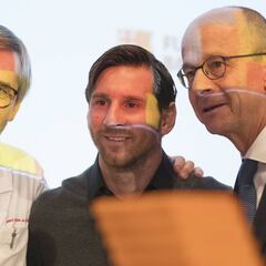 Messi: "Me siento feliz de poder ayudar a pelear contra el cáncer"