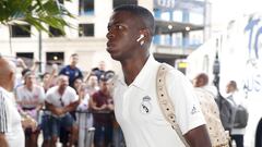 Vinicius, en una imagen durante la concentraci&oacute;n de pretemporada del Real Madrid en Estados Unidos.