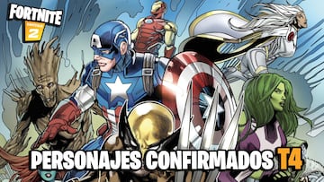 Fortnite: Iron Man, Lobezno, She-Hulk y m&aacute;s confirmados para la Temporada 4 Nexus