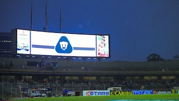 General View Stadium during the 12th round match between Pumas UNAM and Guadalajara as part of the Liga BBVA MX, Torneo Apertura 2025 at Olimpico Universitario Stadium, on October 05, 2025 in Mexico City, Mexico.