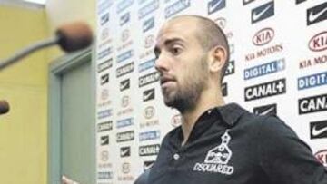 <b>SINCERIDAD.</b> Colsa fue claro respecto a la actualidad que le rodea.