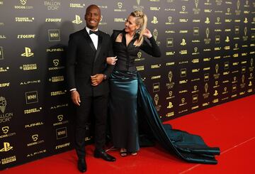 Didier Drogba y Sandy Heribert.