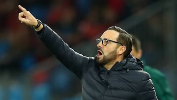 Bordalás, en un partido del Getafe.