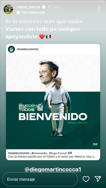 La emotiva felicitación a Diego Cocca por parte de su familia