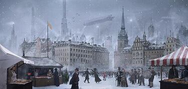 Ciudades del mundo bajo la estética The Order 1886