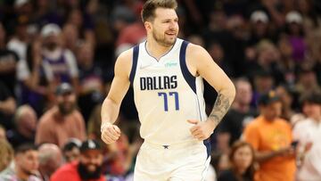 El base de los Dallas Mavericks, Luka Doncic, salió inspirado e igualó una gesta de Shaquille O'Neal en el triunfo del juego 7 ante los Phoenix Suns.