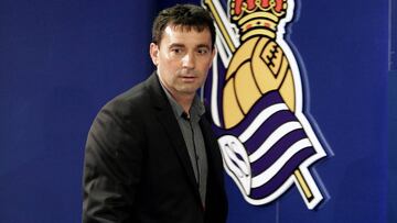 Asier Garitano, entrenador de la Real Sociedad.