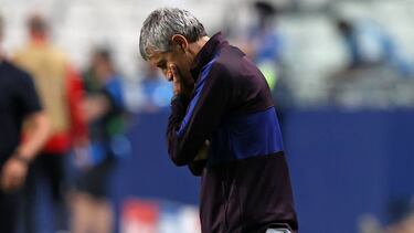 La canción triste del Barça de Setién