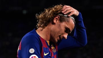 Atlético boss Simeone speechless after Griezmann's brief Barça cameo