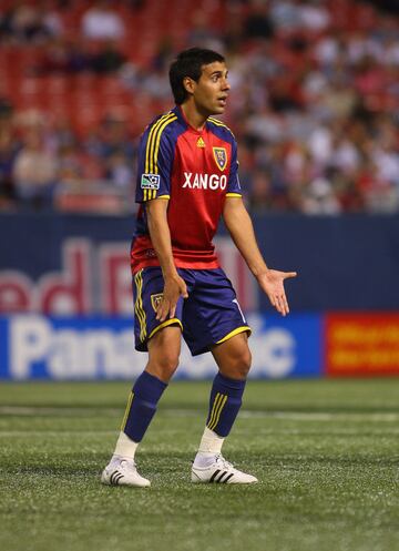 En el 2009, el argentino se coron¨® campe¨®n con el Real Salt Lake.