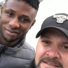 Imoh Ezekiel llegó a Las Palmas